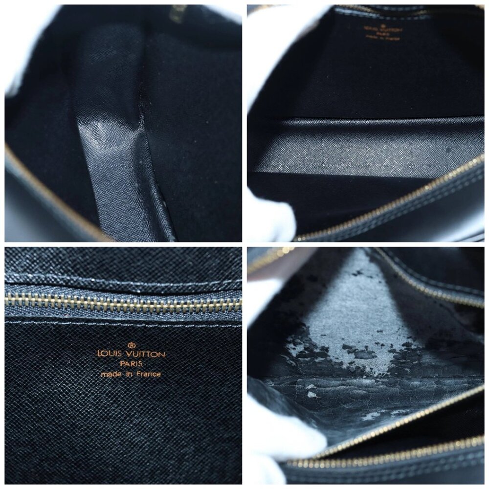 LOUIS VUITTON Epi Trocadero 27 Shoulder Bag Black M52312 LV Auth mr356A - Picture 15 of 16